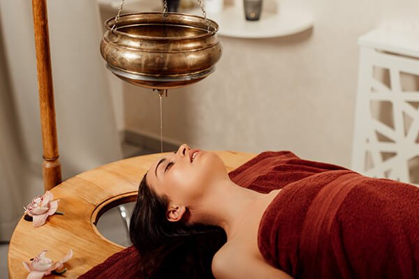 Ayurveda Shirodhara Spa Treatment At Om Mantra Health & Wellness Center